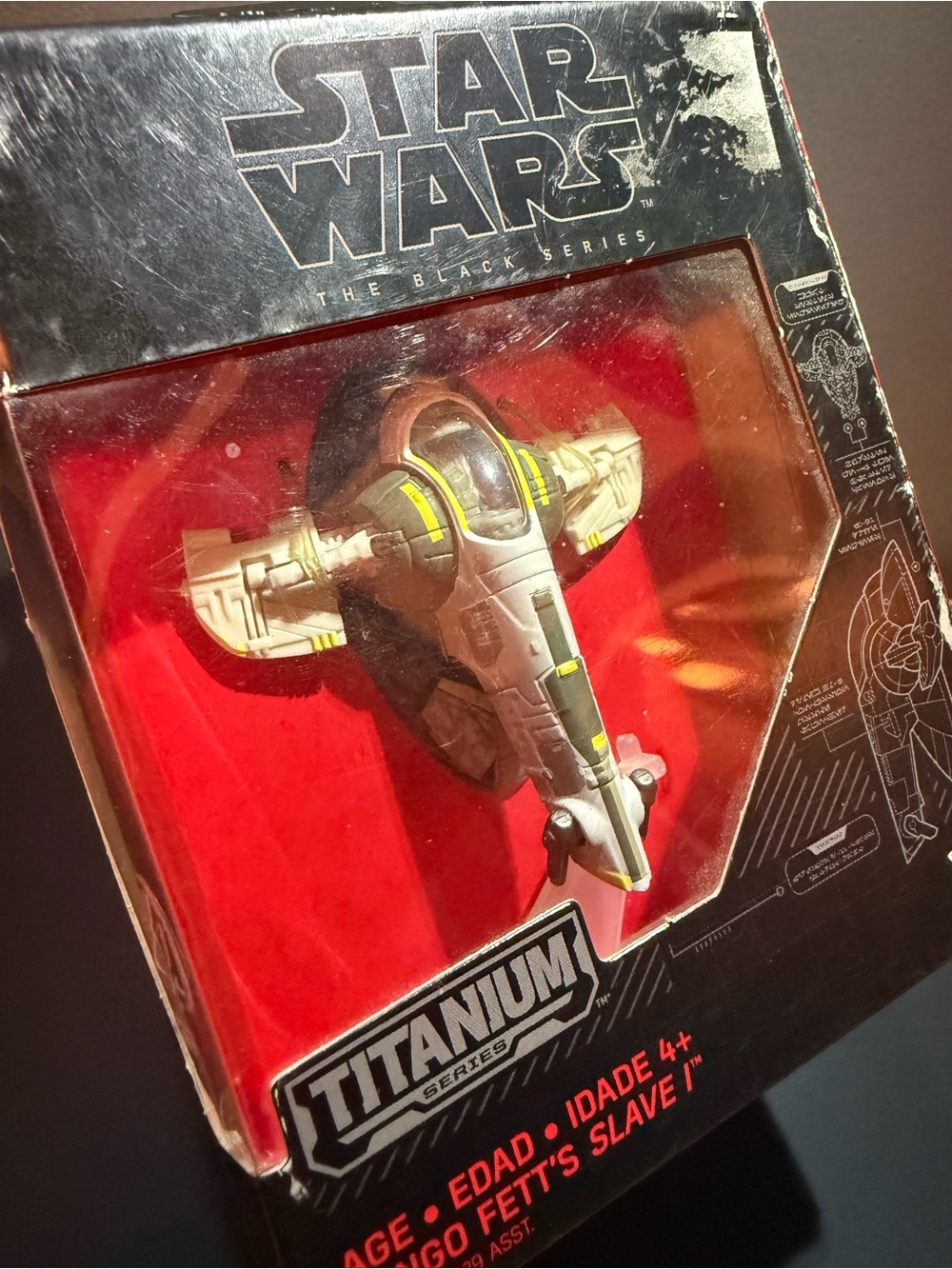 Hasbro Star Wars Jango Fett's Slave I Die-Cast Ship - Gray & Yellow